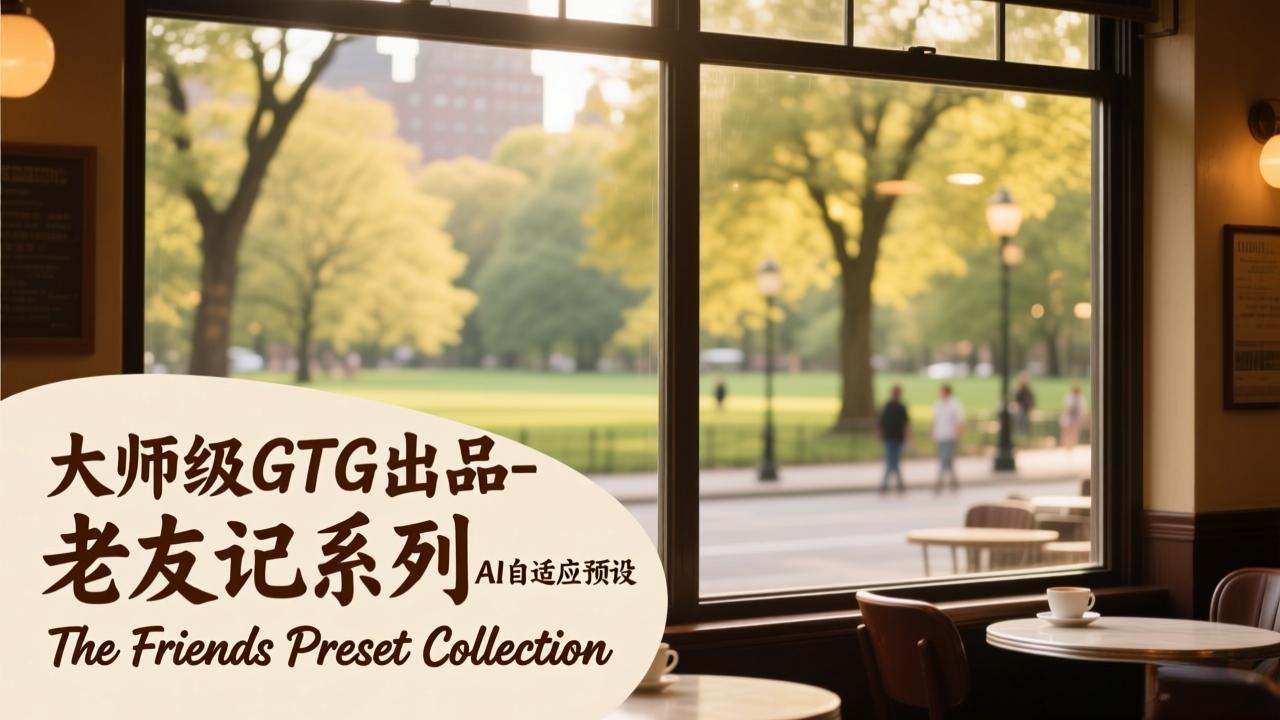 大师级GTG出品-老友记系列AI自适应预设The Friends Preset Collection-千汇网创