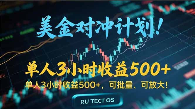 长久稳定的撸美金项目，平均3小时收入 500+，可公司实地考察实地操作！-千汇网创