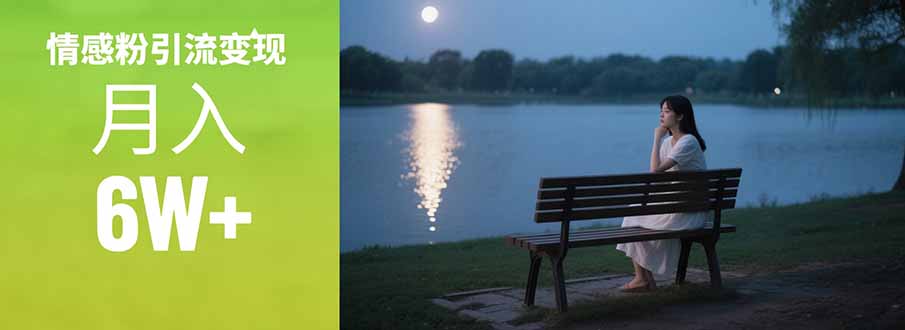情感粉引流变现实操课：单月变现6w+，情感粉引流变现实操课-千汇网创