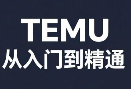 跨境麦冬·TEMU从入门到精通-千汇网创