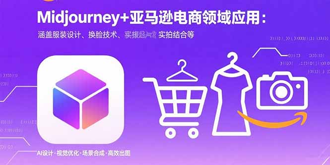 Midjourney+电商领域商业应用：涵盖服装设计、换脸技术、实拍结合等-千汇网创