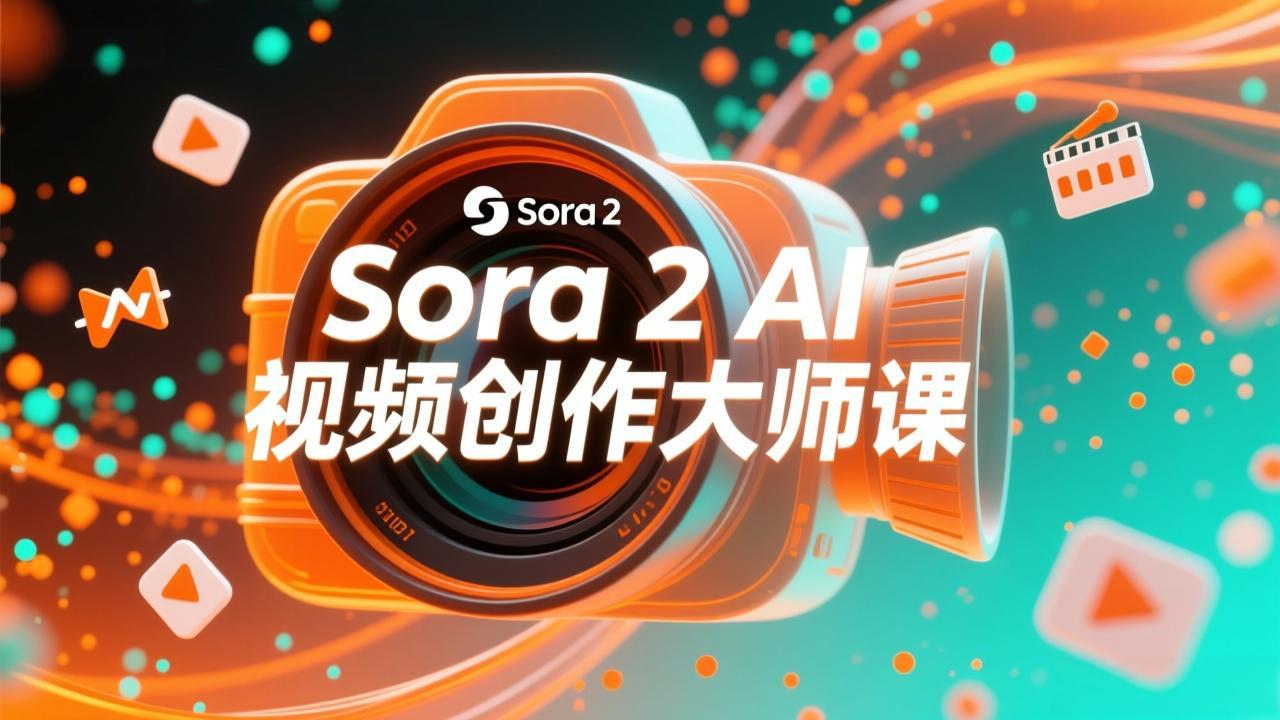 如何利用Sora 2创建流行AI人工智能视频大师班教程：掌握创作全流程，产出百万播放内容-千汇网创