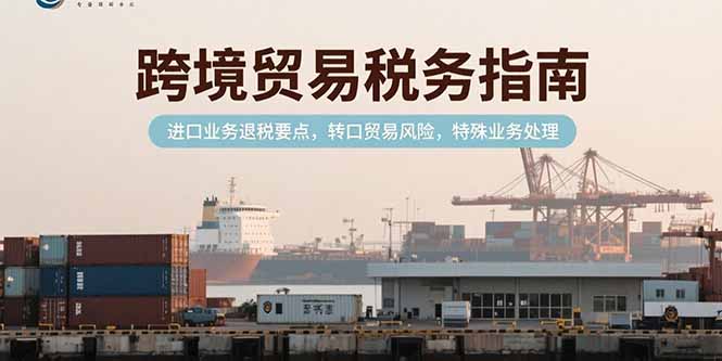 跨境贸易税务指南，进口业务退税要点，转口贸易风险，特殊业务处理-千汇网创