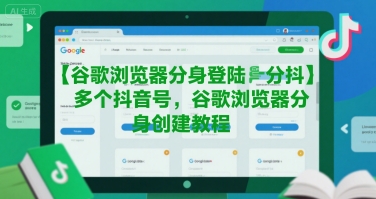 谷歌浏览器分身登陆多个抖音号，谷歌浏览器分身创建教程-千汇网创