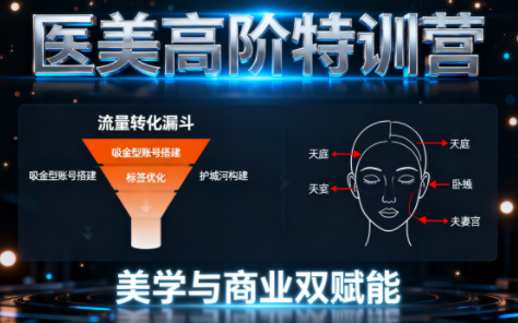 0-1000万医美高阶特训营课程-千汇网创