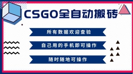 CSGO全自动搬砖，年底钱回家好项目，当天可拿到结果，新手小白轻松月入1W+【揭秘】-千汇网创