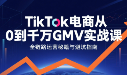 三千老师·TikTok电商从0到千万GMV实战课-千汇网创
