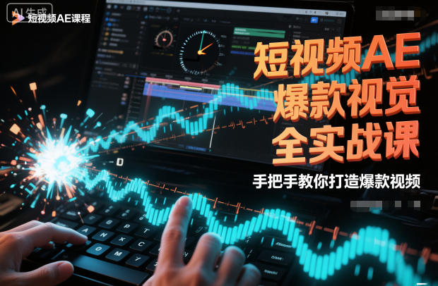 短视频AE爆款视觉全实战课，手把手教你打造爆款视频-千汇网创