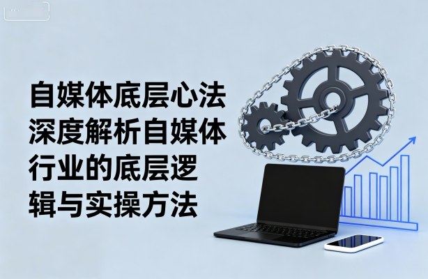 自媒体底层心法，深度解析自媒体行业的底层逻辑与实操方法-千汇网创