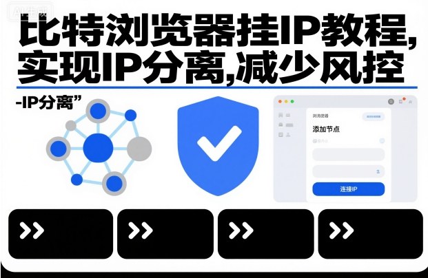 比特浏览器挂IP教程，实现IP分离，减少风控-千汇网创