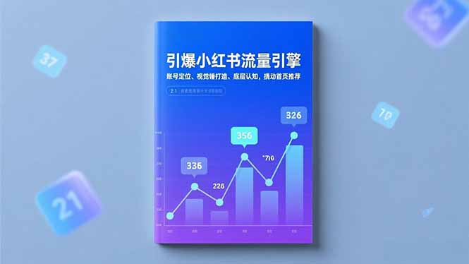 引爆小红书流量引擎，账号定位、视觉锤打造、底层认知，撬动首页推荐-千汇网创