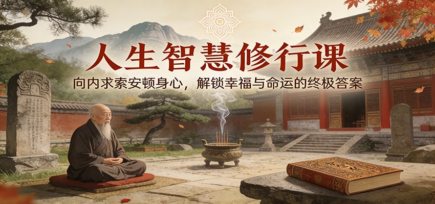 人生智慧修行课：向内求索安顿身心，解锁幸福与命运的终极答案-千汇网创