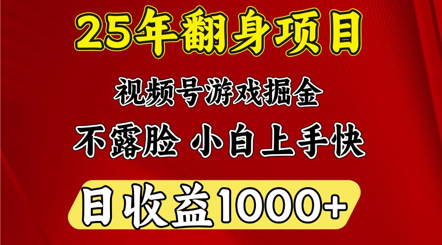 一天收益1000+ 25年开年落地好项目-千汇网创