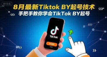 8月最新Tiktok搬运起号技术，手把手教你学会TikTok搬运起号-千汇网创