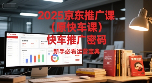 2025京东推广课(原快车课)解锁京东快车推广密码，新手必看运营宝典-千汇网创