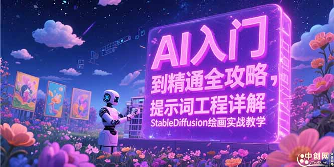 AI入门到精通全攻略，提示词工程详解，StableDiffusion绘画实战教学-千汇网创