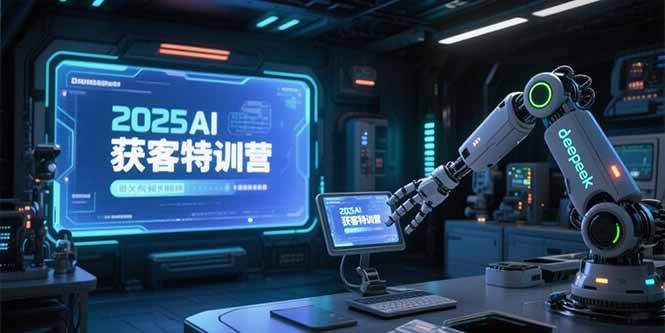 2025AI获客特训营，AI图文视频全制作，deepseek工具实操教学-千汇网创