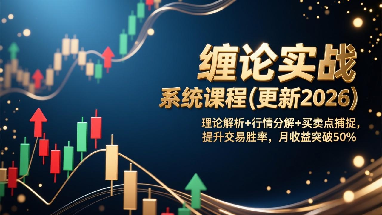 缠论实战系统课程(更新2026-千汇网创