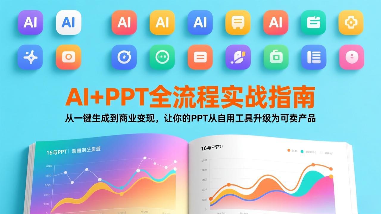 AI+PPT全流程实战指南：从一键生成到商业变现，让你的PPT从自用工具升级为可卖产品-千汇网创