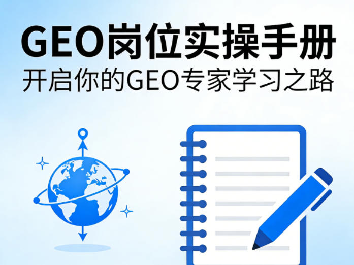 GEO岗位实操手册，开启你的GE0专家学习之路-千汇网创