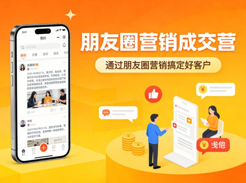 朋友圈营销成交营，通过朋友圈营销来搞定好客户-千汇网创