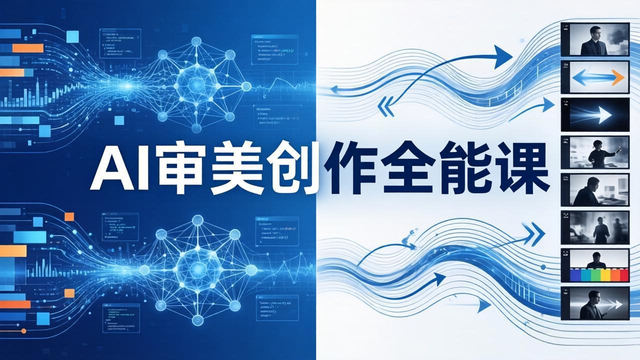 AI审美创作全能课：MJ+Seedance+模型训练+影视分镜+编剧，一站式掌握AI艺术创作-千汇网创
