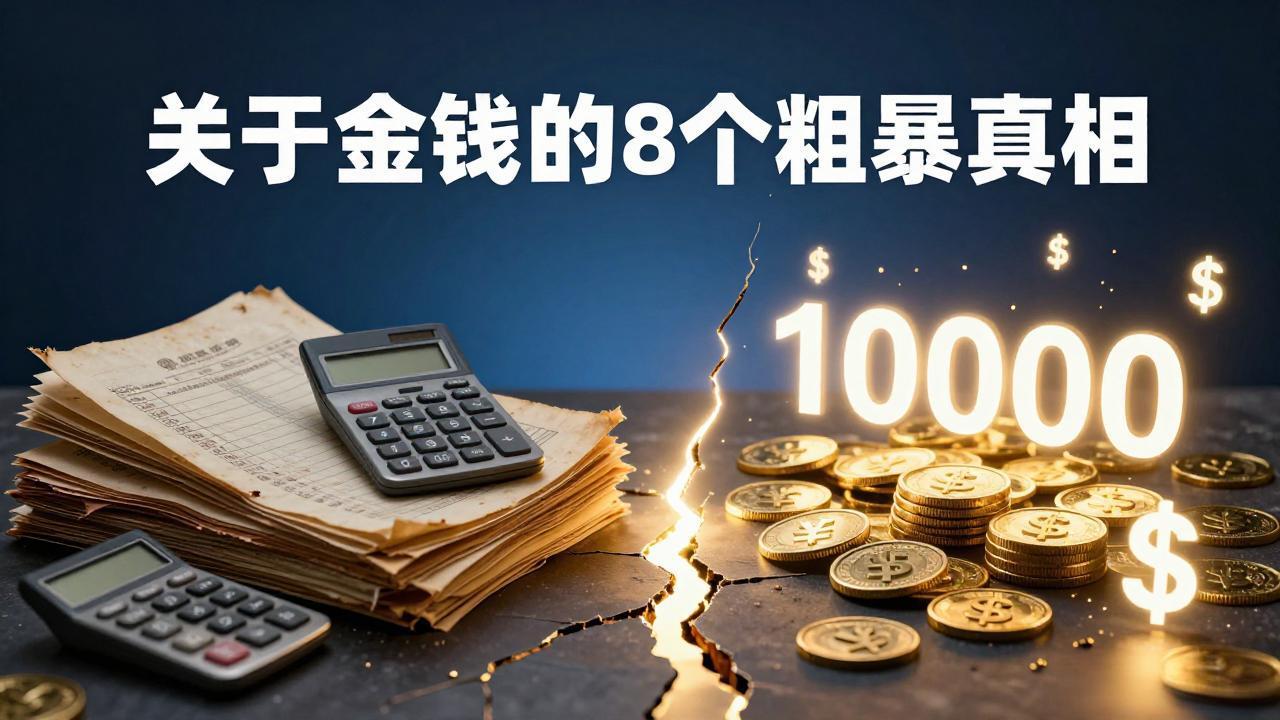 付费文章：关于金钱的 8 个粗暴真相，彻底重塑你的赚钱思维与财富认知-千汇网创